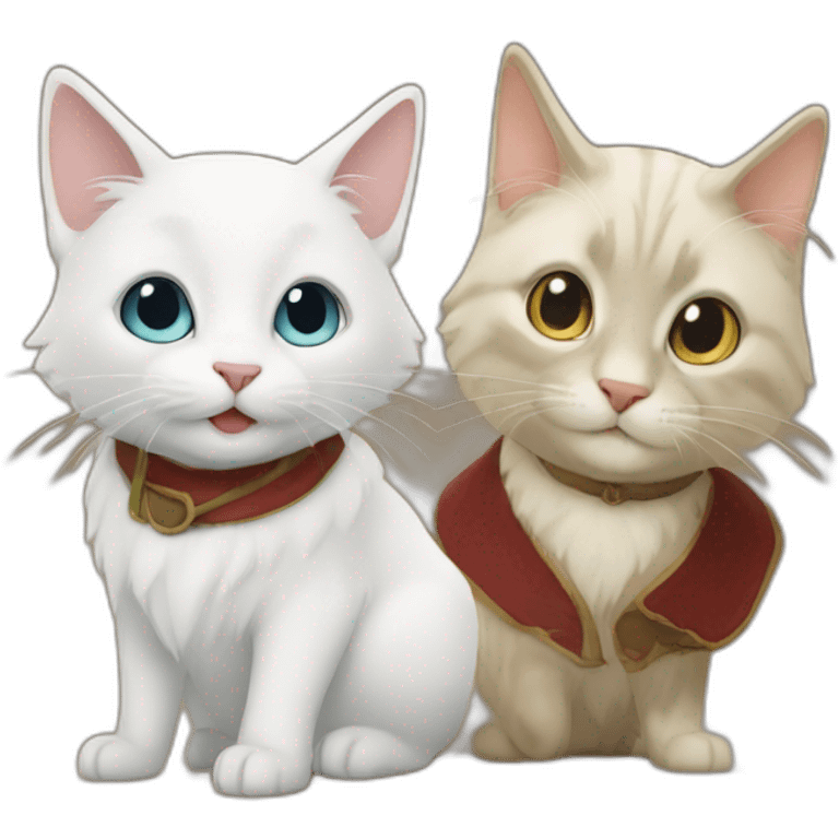 Snowbell and stuart emoji