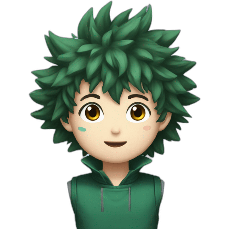 Izuku en femme emoji