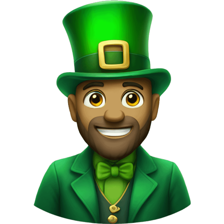 luck of the irish shiny emoji