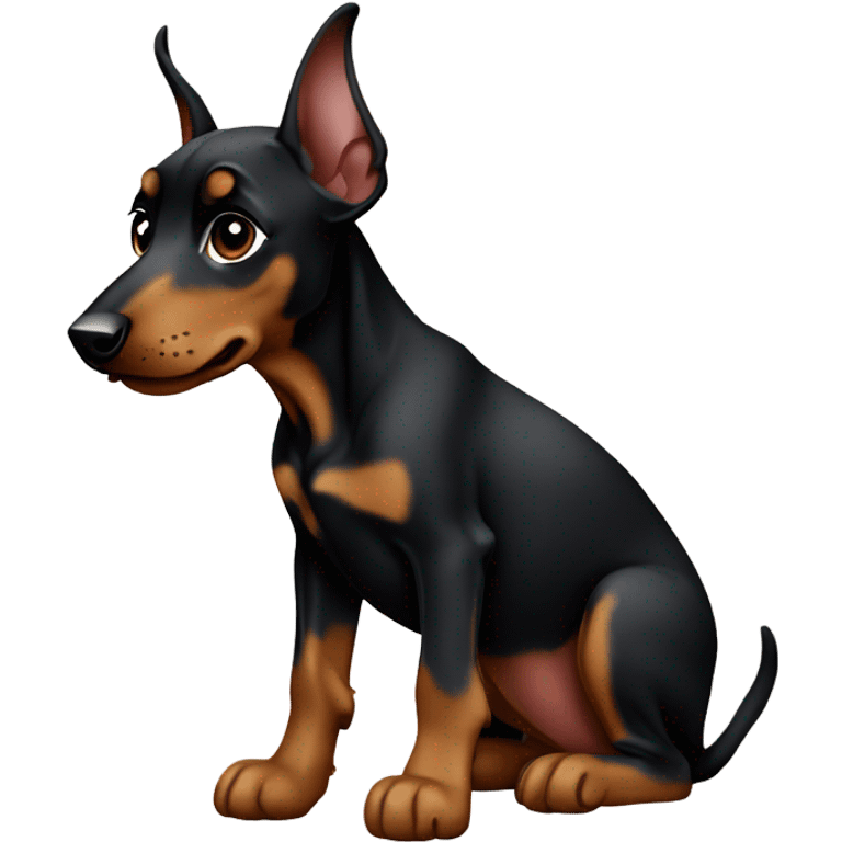 Puppy Doberman  emoji