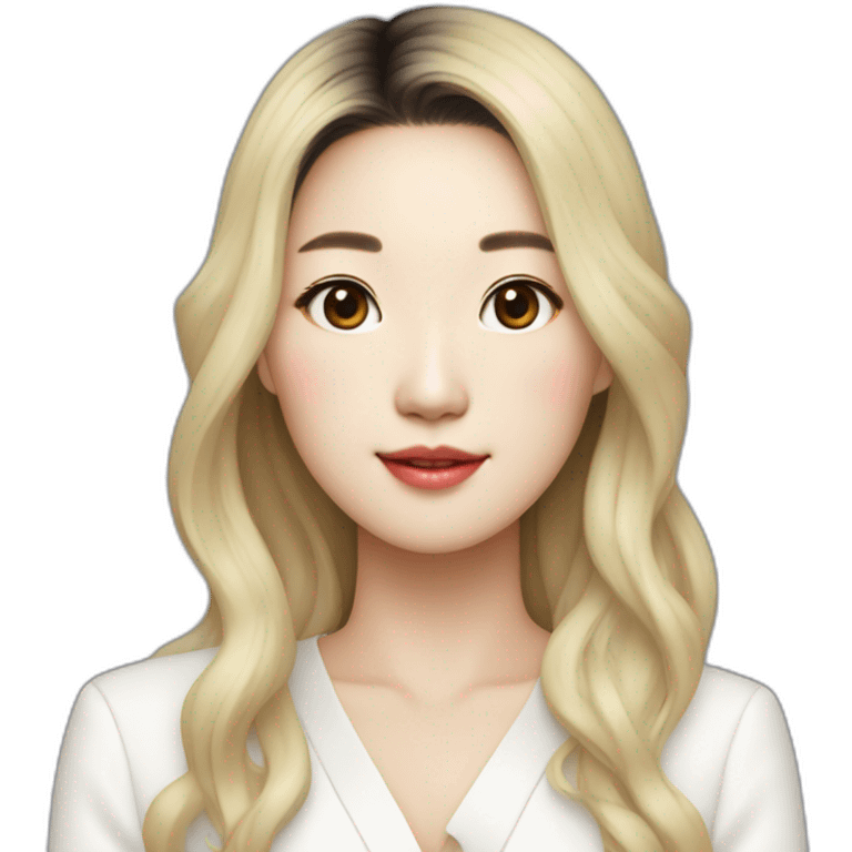 Korean singer kim ming jeong emoji