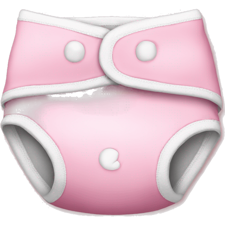 Pink diaper cover emoji