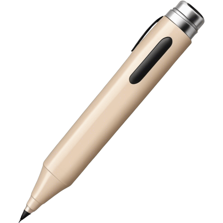 Beige marker emoji