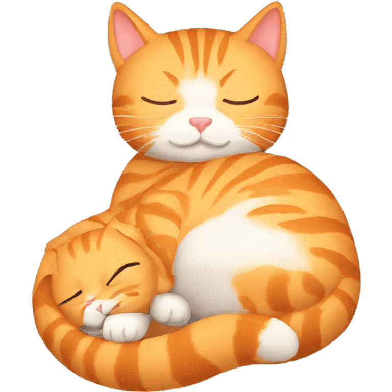 ginger Cat sleep emoji