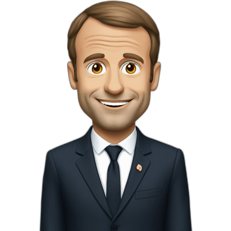 Emmanuel Macron emoji