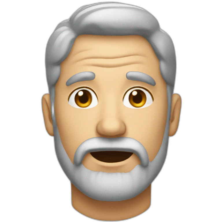 drooling-bearded-middle-aged-man emoji