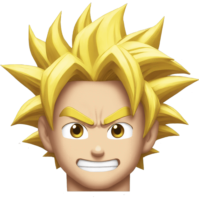 Goku False Super Sayian emoji