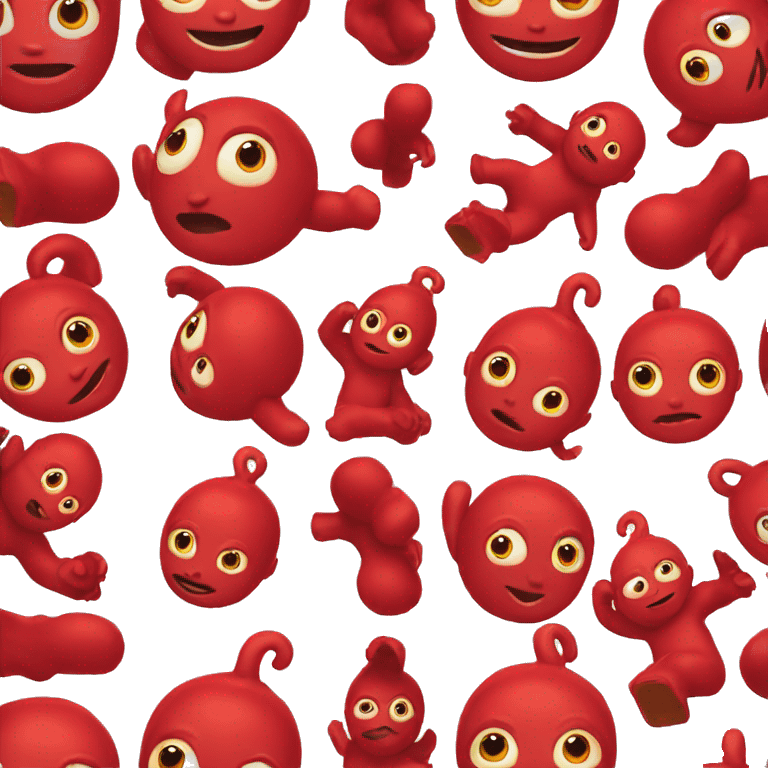 red teletubby emoji