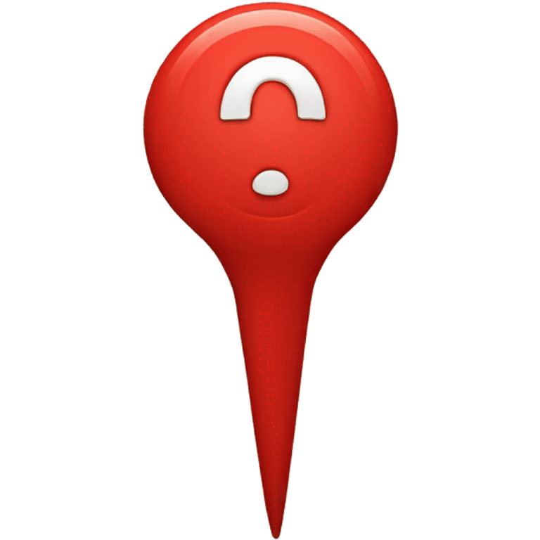 red location pin  emoji