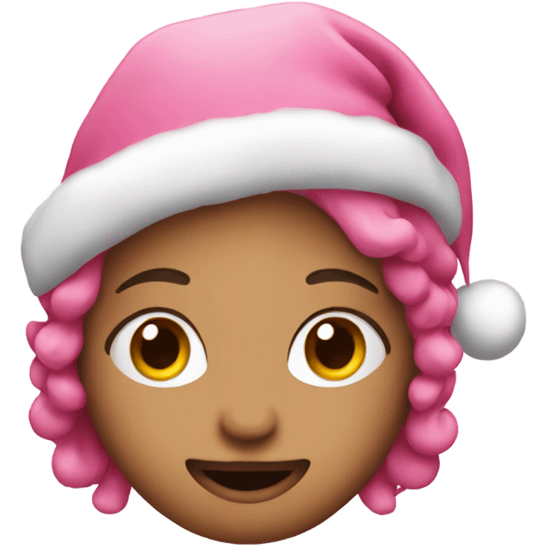 pink cute christmas  emoji