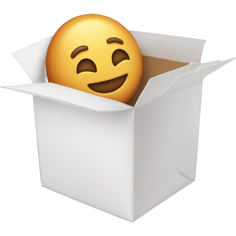 Foam takeout box emoji