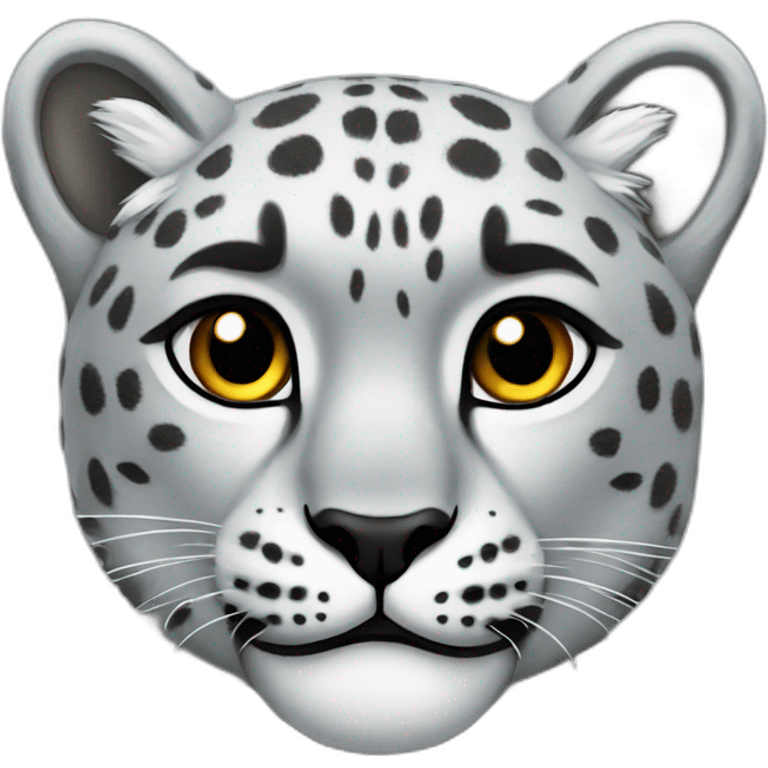 snow leopard emoji