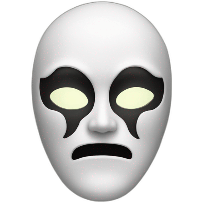 Masque Halloween emoji