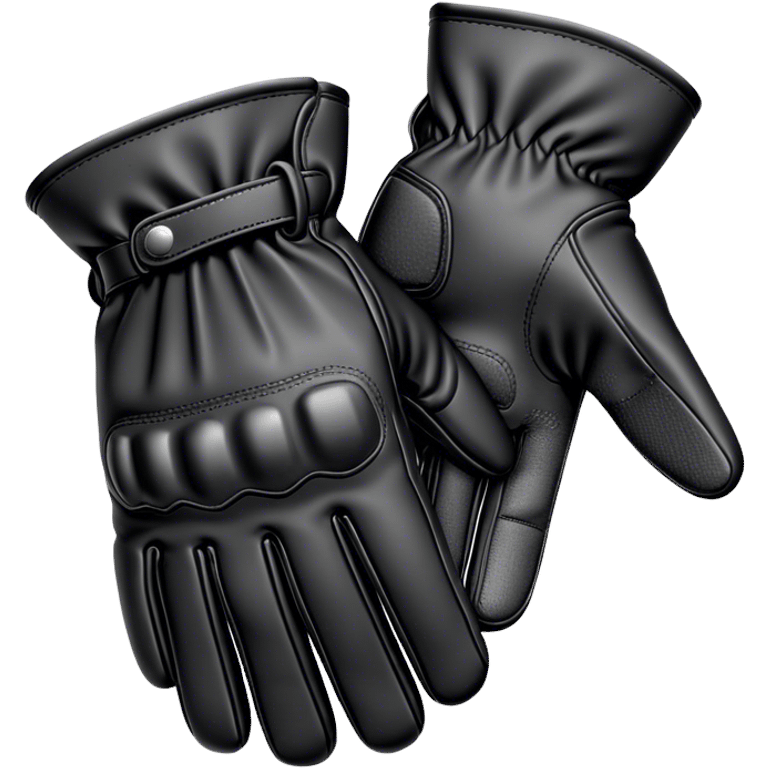 motocycle gloves emoji