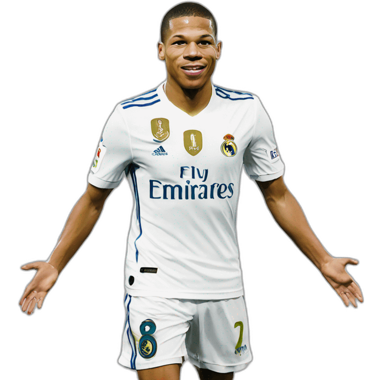 Mbappé in réal Madrid  emoji