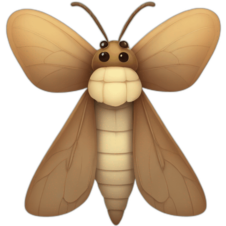 Cute Moth emoji