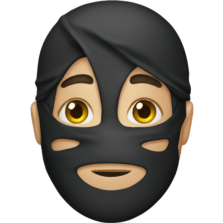 thief with mask emoji