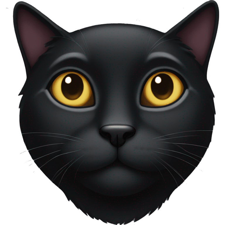 Black cat emoji