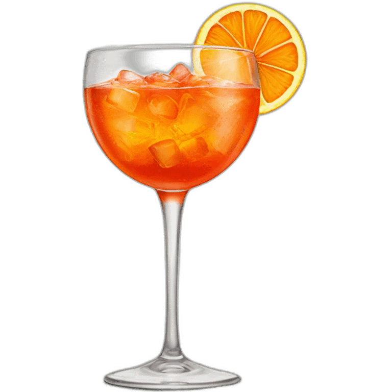 Aperol spritzz cocktail emoji