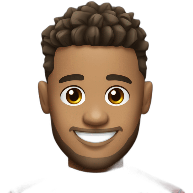 Neymar avec le maillot du PSG emoji