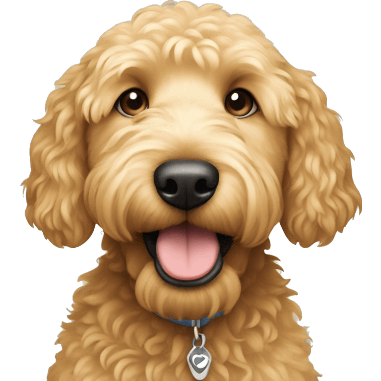 Golden doodle emoji