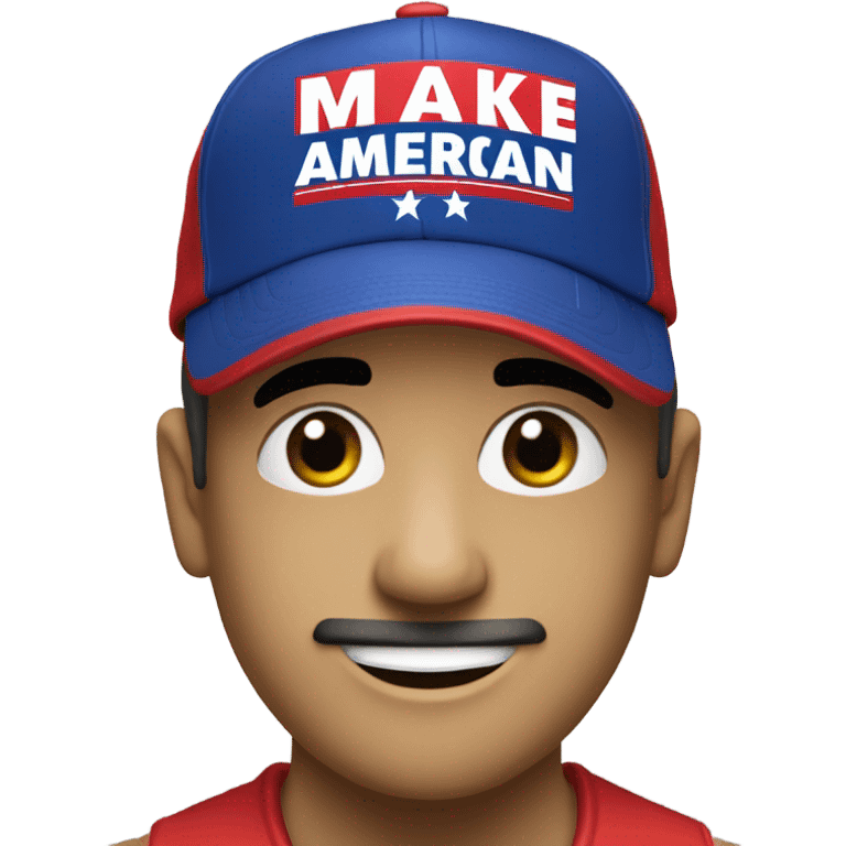 MAGA cap emoji