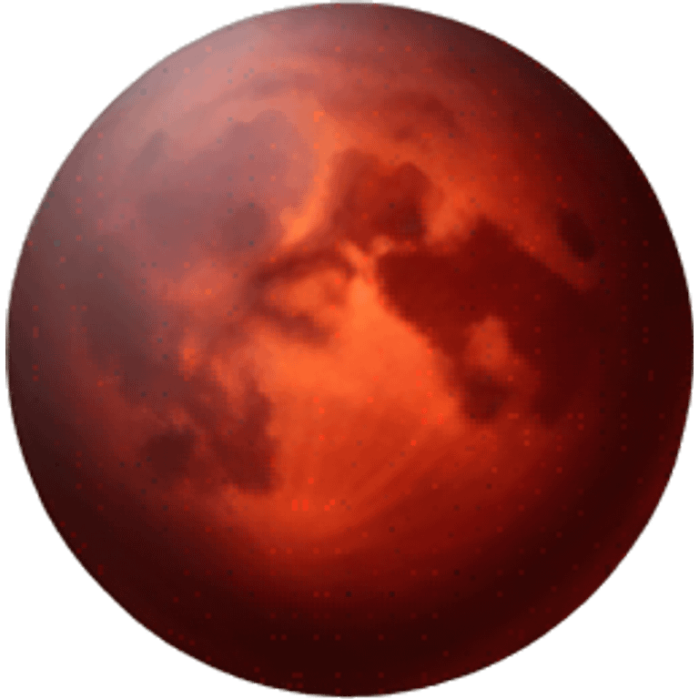 blood moon emoji