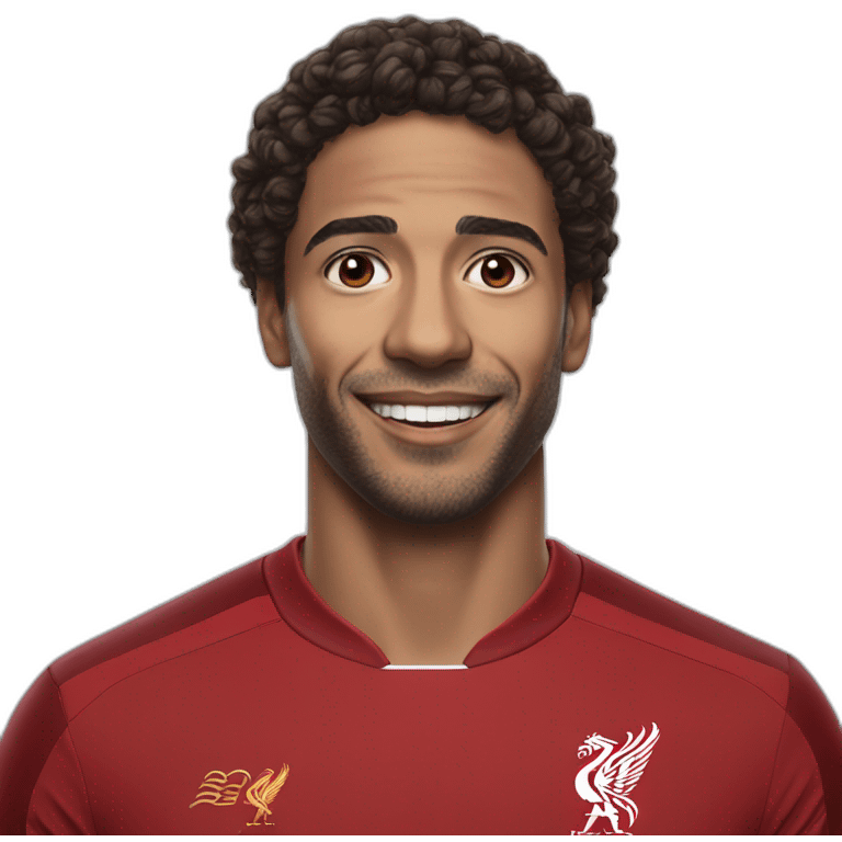 m bappé with liverpool  emoji