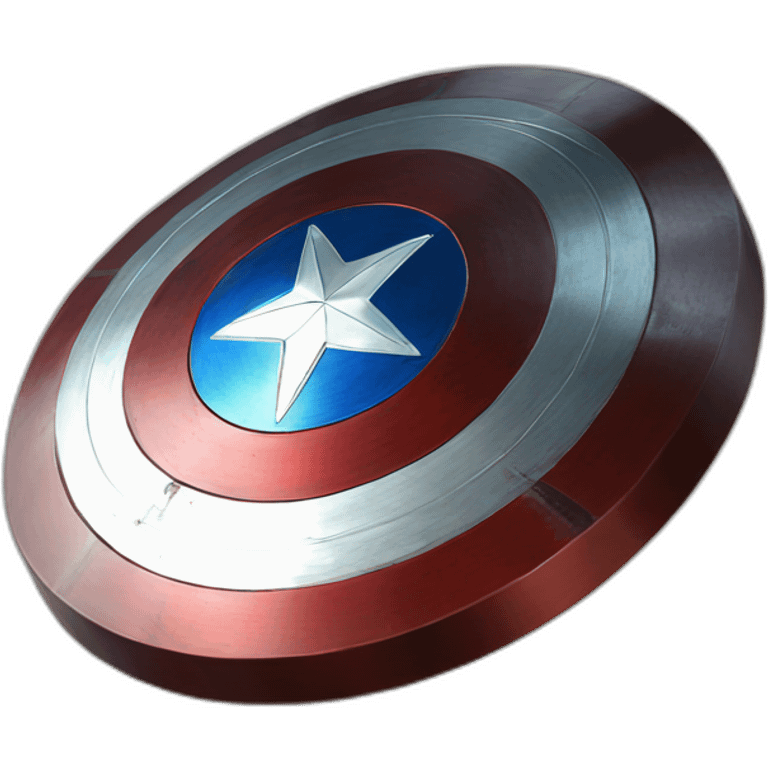 Captain America shield emoji