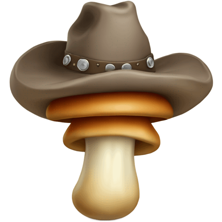 Mushroom with cowboy hat  emoji