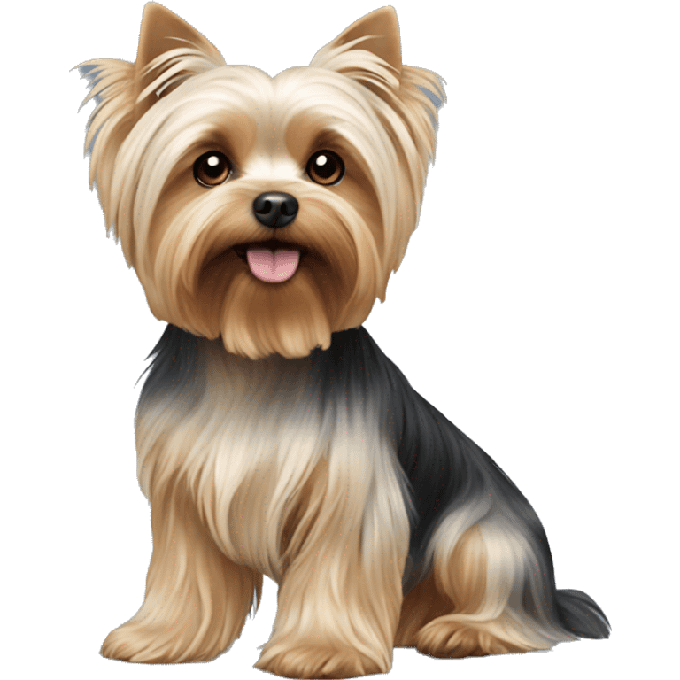 Yorkshire Terrier and Maltese crossbreed emoji