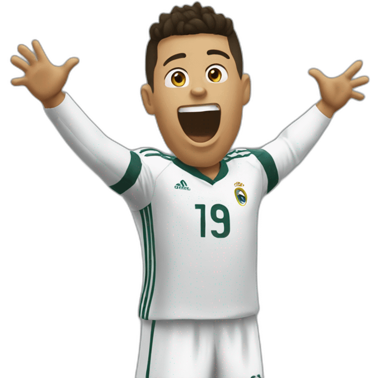 ronaldo celebration suuuuu emoji