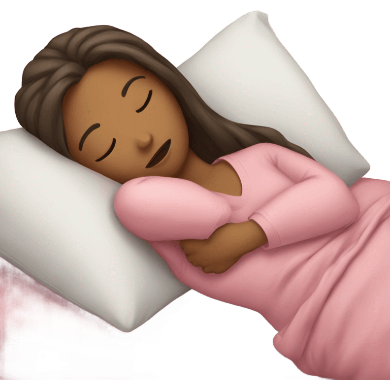 cantik girl sleeping emoji