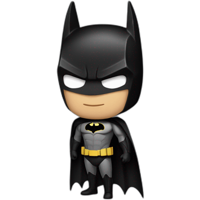 Elon musk wear the Batman costume  emoji