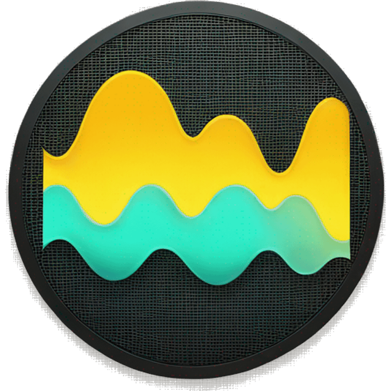 audio waves coming out of a speaker emoji