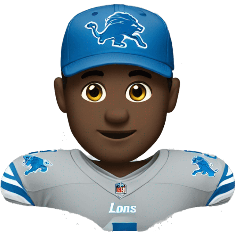 Detroit lions emoji