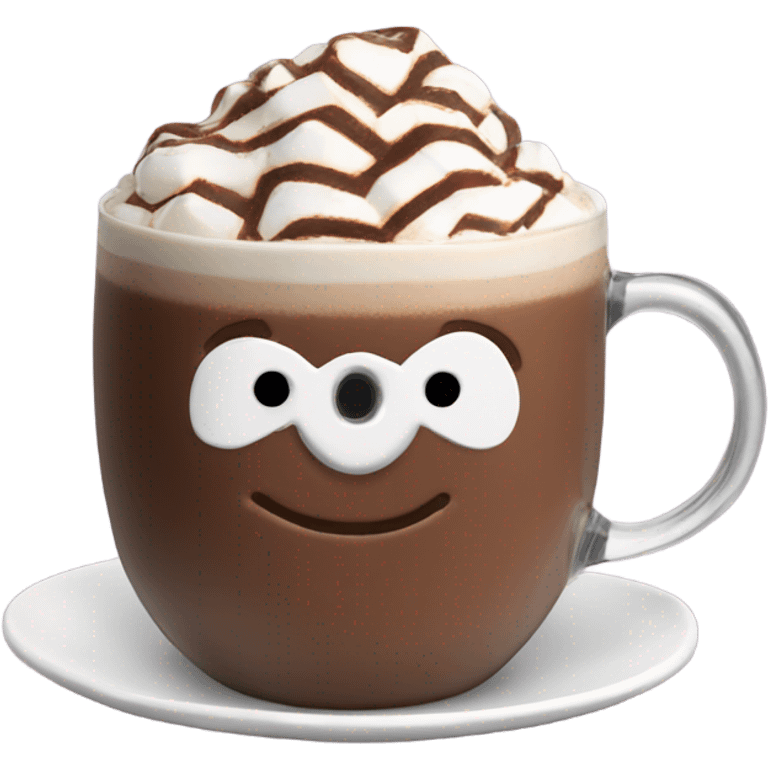 Baileys hot chocolate  emoji