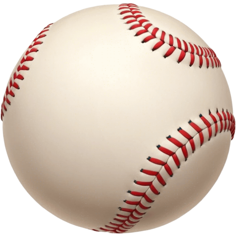 Cinematic Realistic Baseball Scene Emoji, depicted as an action-packed moment of a baseball in play with dynamic motion blur and crisp detailed textures, rendered with vibrant nostalgic lighting that captures the spirit of America's favorite pastime. emoji