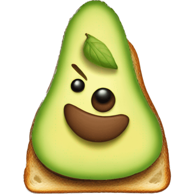 Avacado on toast emoji