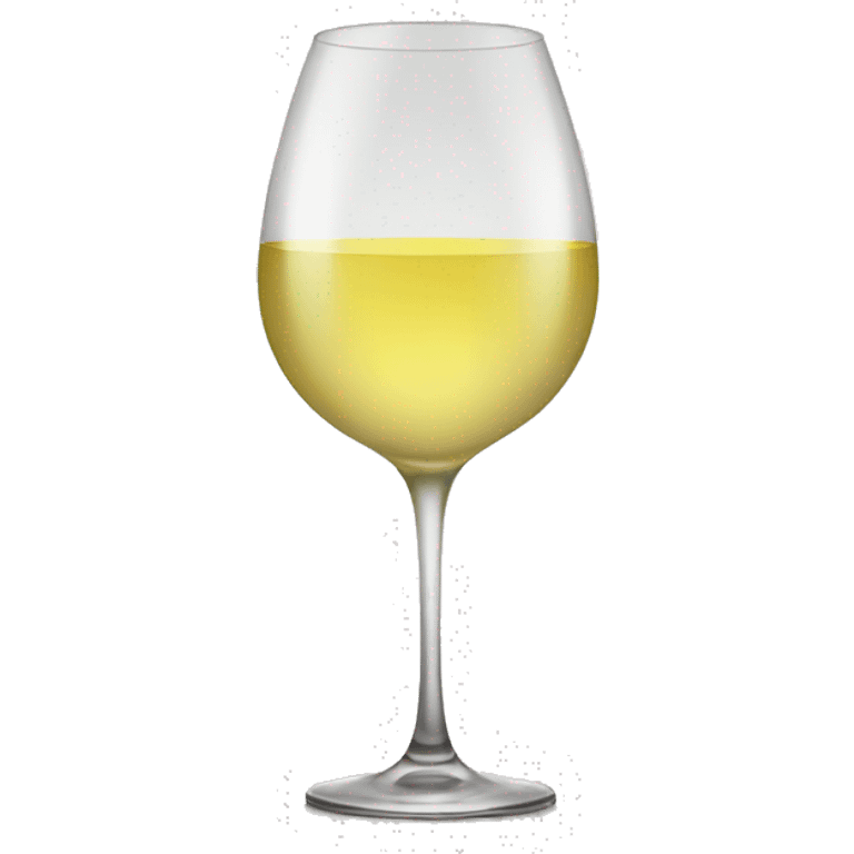 whitewine in glass emoji