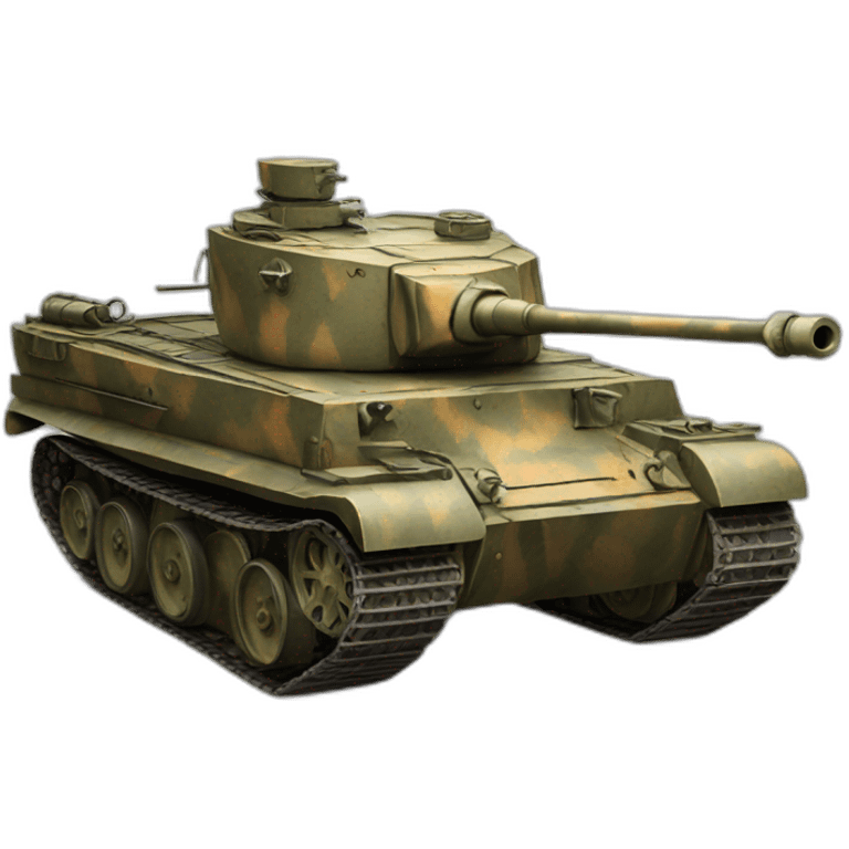 Tiger 1 tank emoji