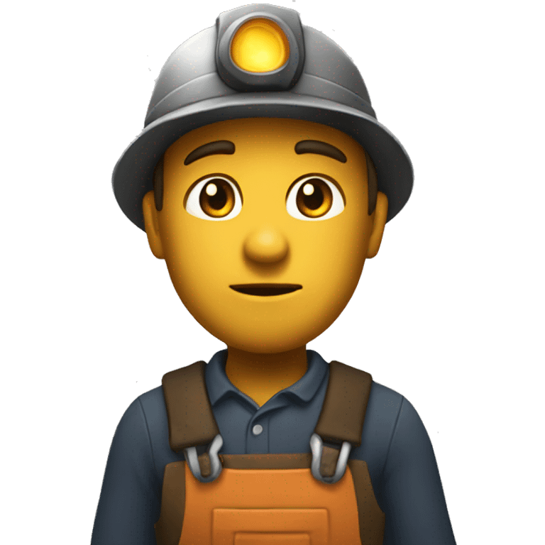 Miner from clash emoji