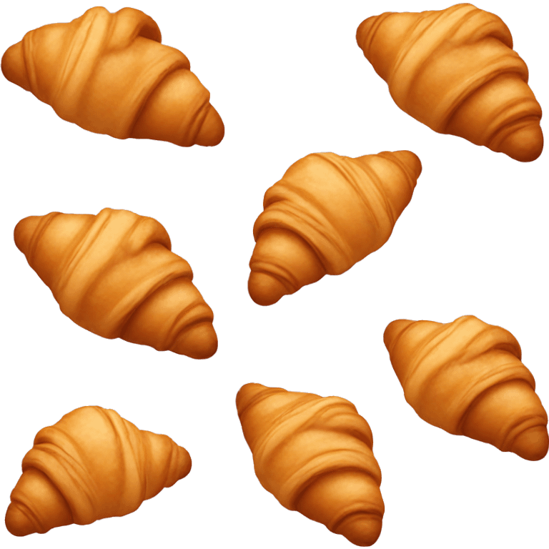 croissant pink emoji