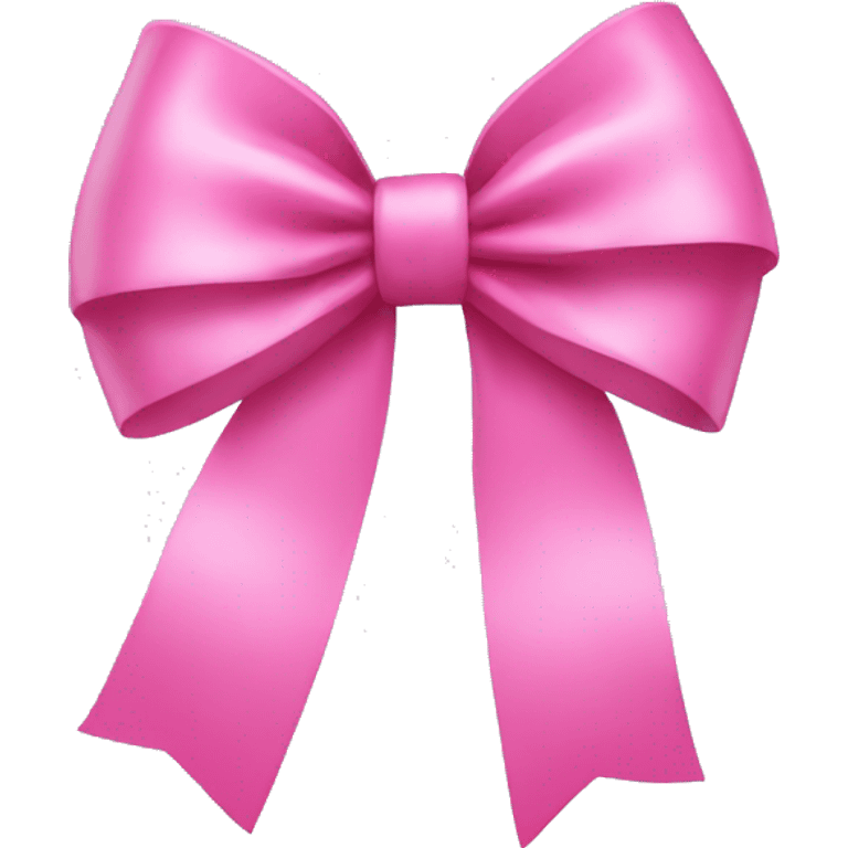 Pink bow emoji