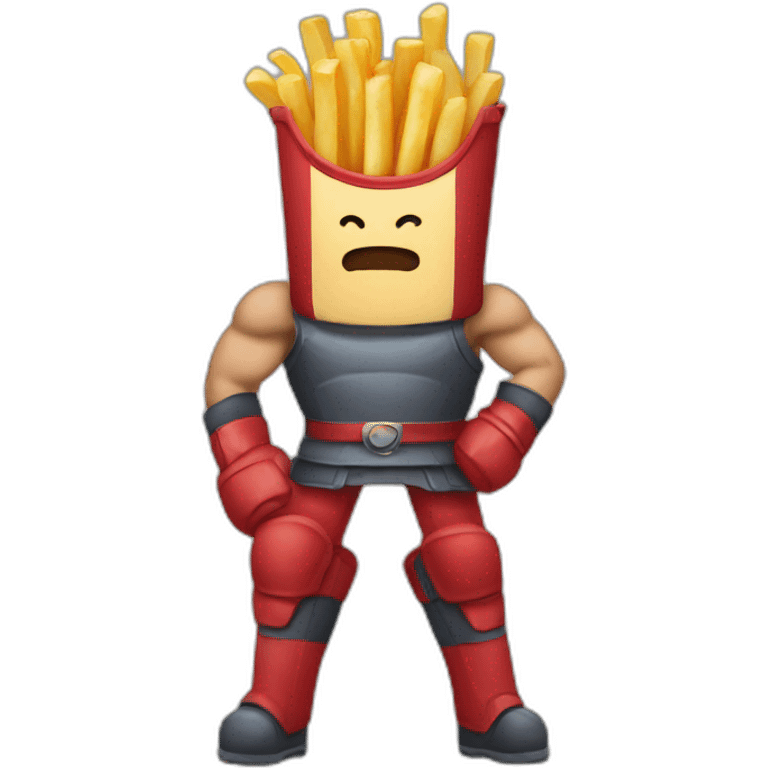 frenchfries-fighter emoji