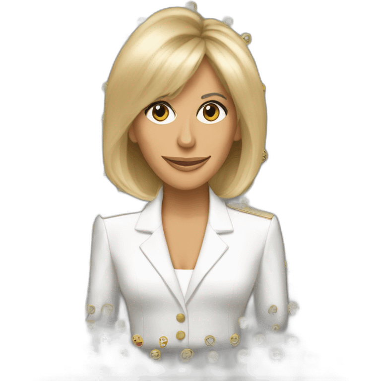 Brigitte macron emoji