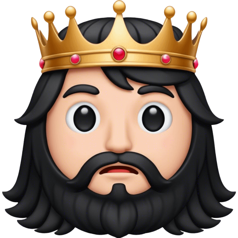 King black  emoji