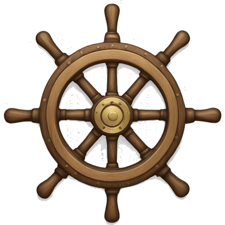 ship wheel emoji