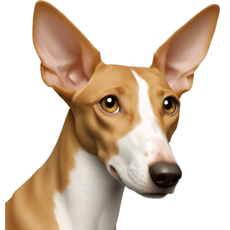 Podenco ibicenco blanco emoji