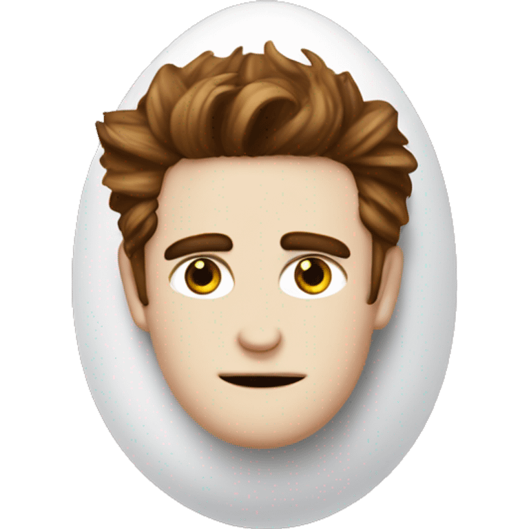 Edward Cullen as an egg emoji